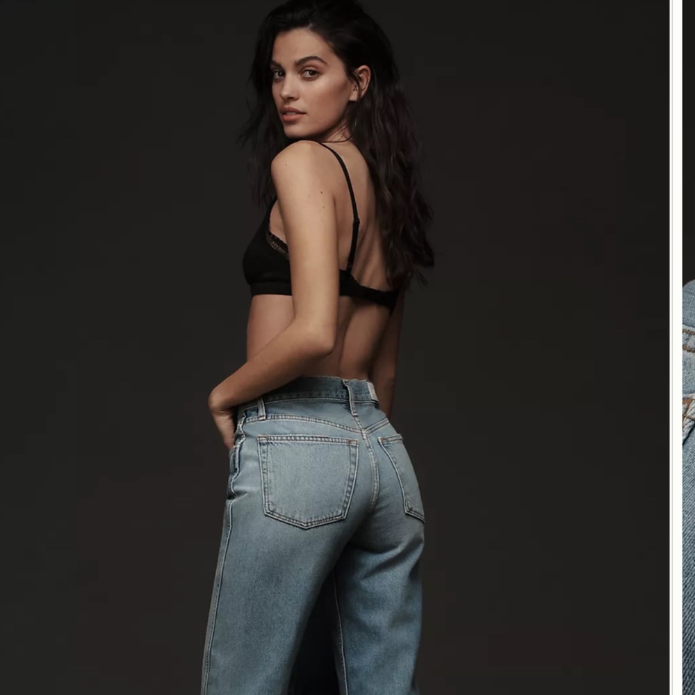 Re/done 90s high rise ankle crop
